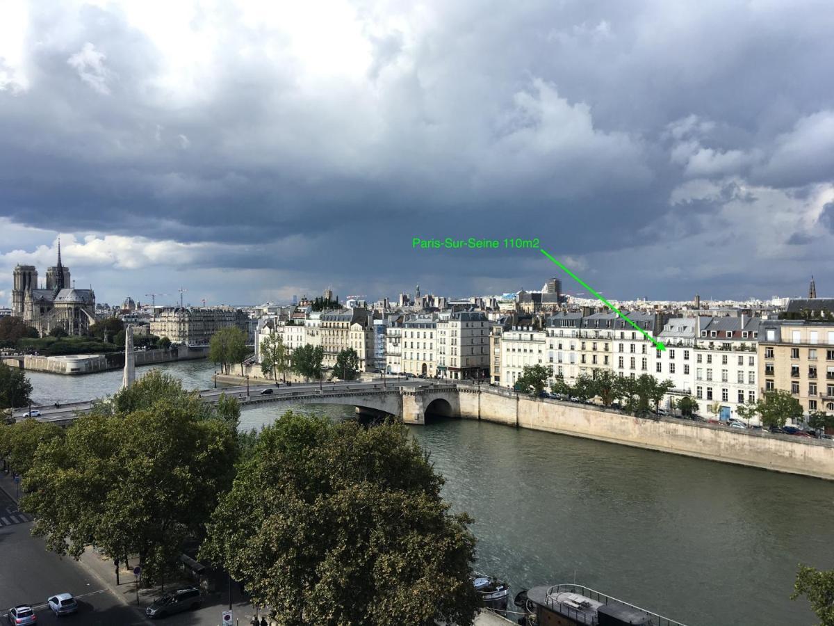 Paris-Sur-Seine-Chez-Caroline Apartment Bagian luar foto